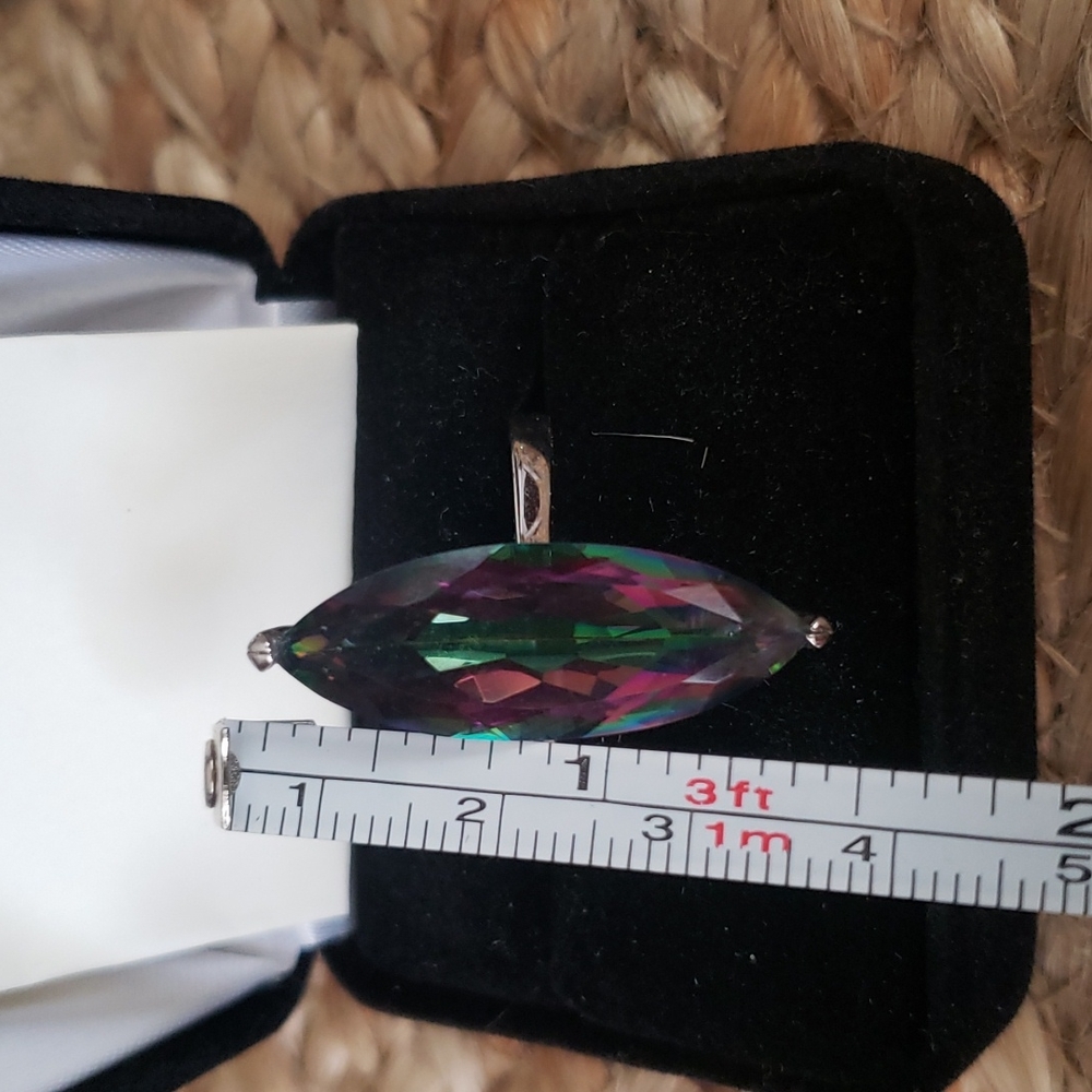 Gorgeous Marquise multicolor quartz - Picture 5 of 7